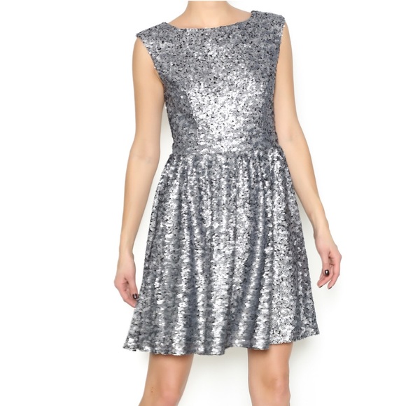 Sequin Evening Dress - Picture 2 of 8